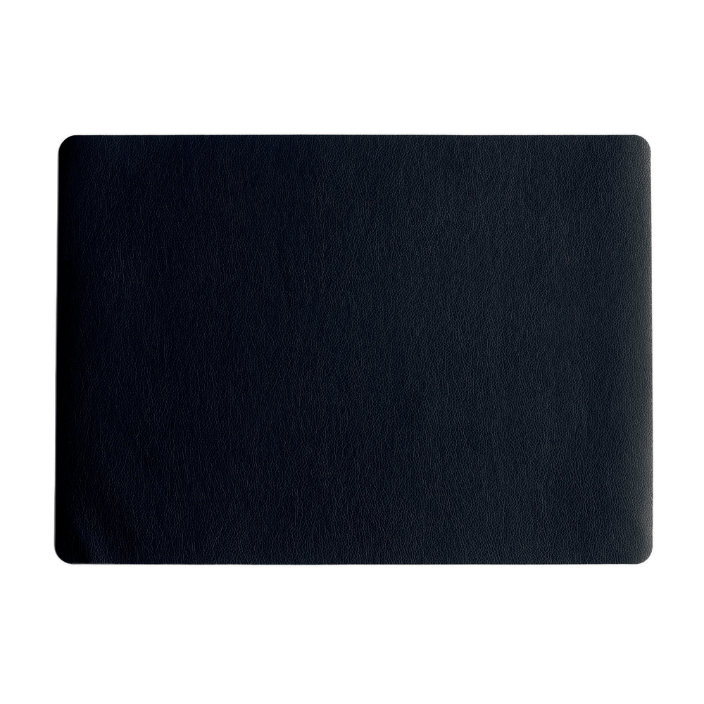 Set de table rectangulaire, coloris noir - L.46xl.33cm