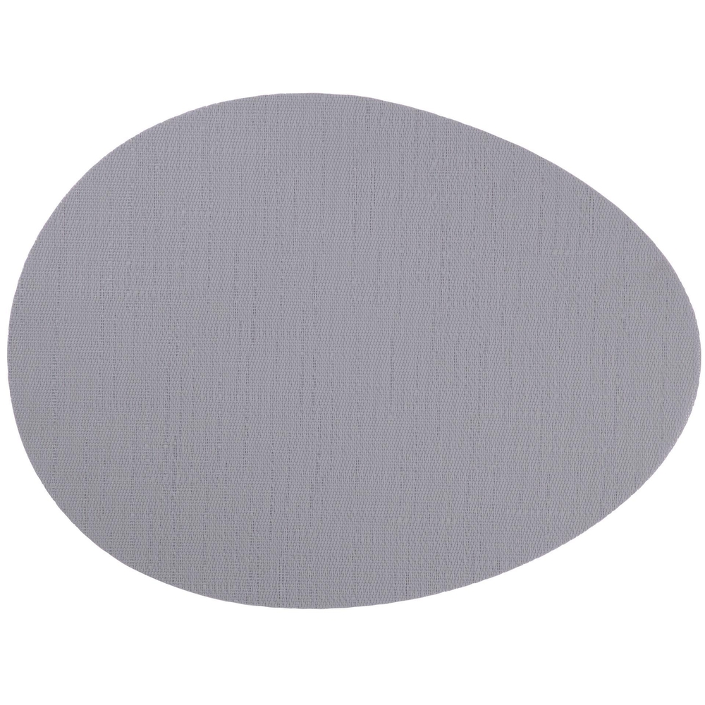 Set de table arrondi, coloris violet lavande - L.45xl.35cm