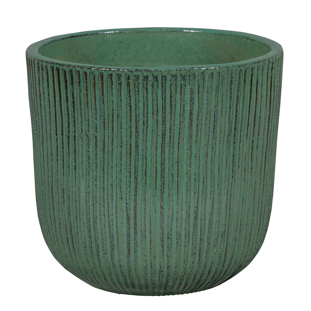 Pot Verti, coloris vert D22xH21cm