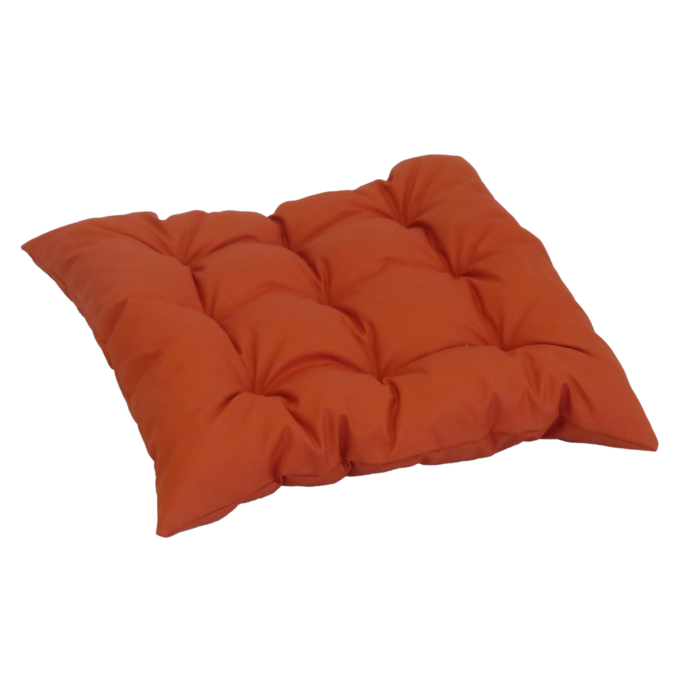 Assise fauteuil de jardin 'Monte-Carlo', coloris terracotta - 46x46cm