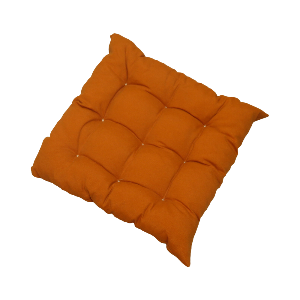 Assise de fauteuil matelassée, coloris abricot