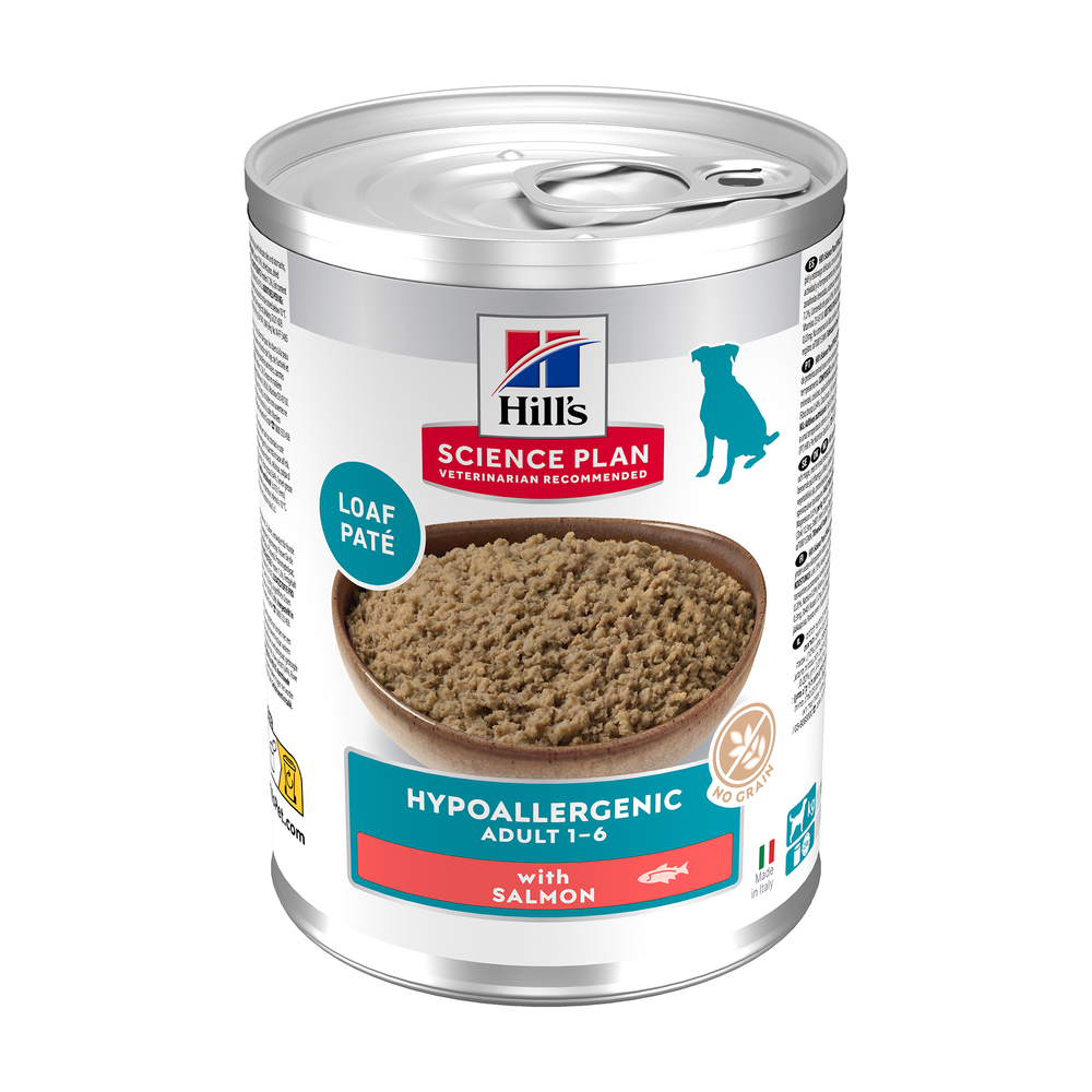 Pâtée au saumon pour chien adulte hypoallergénique - 363g