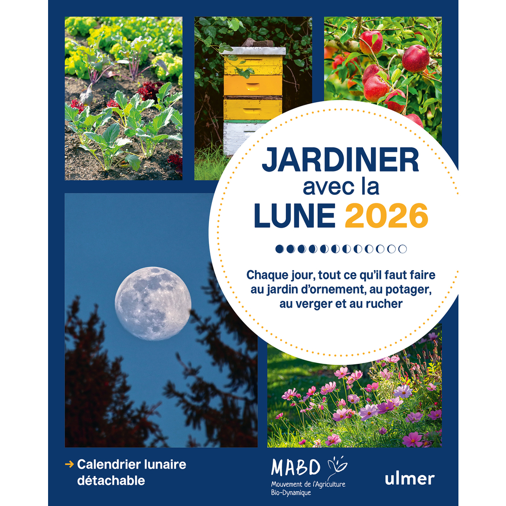 Livre : 'Jardiner avec la Lune 2026'