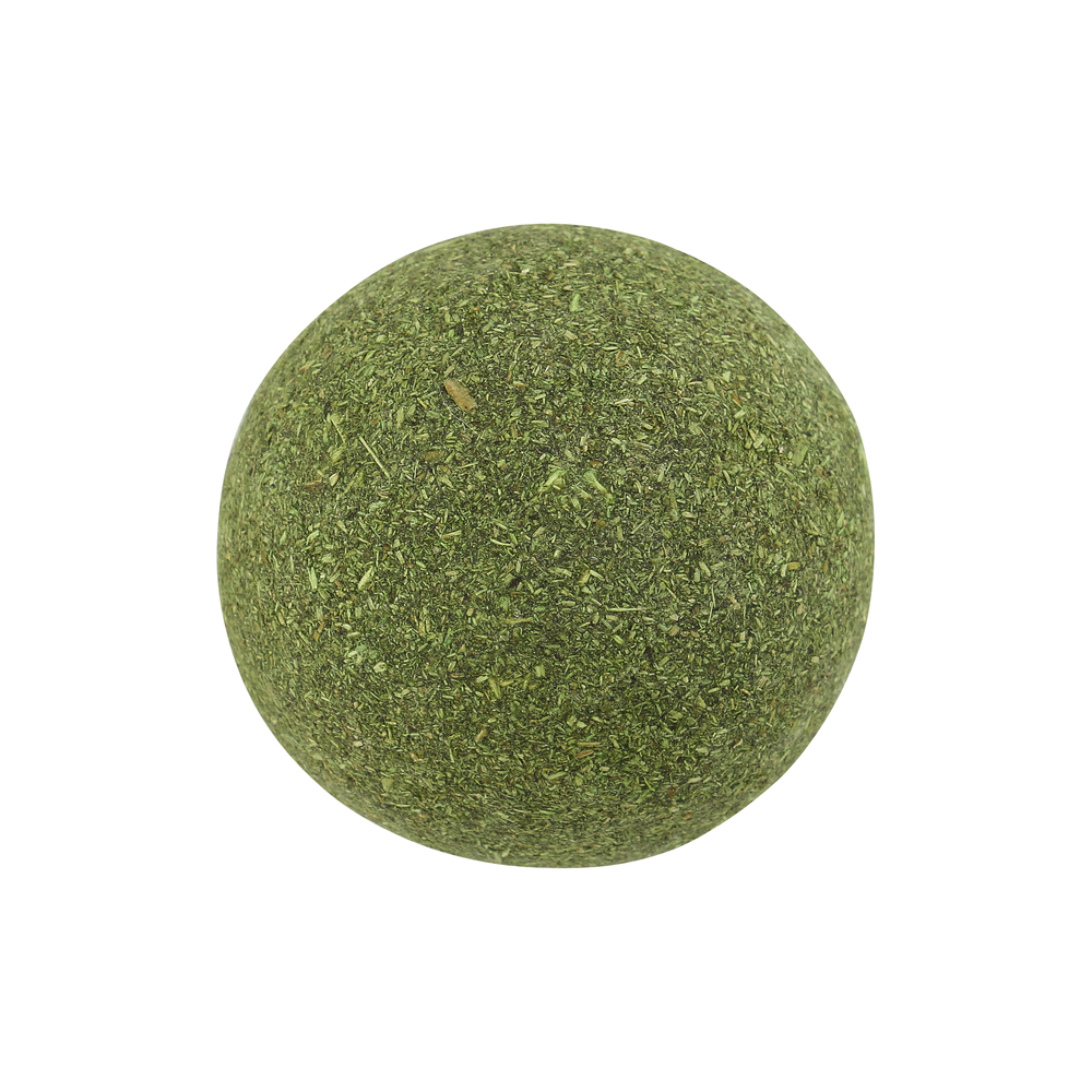 Jouet pour chat, balle d'herbe à chat D.4,5cm