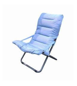Fauteuil Fiesta Soft, en aluminium - coloris bleu ciel