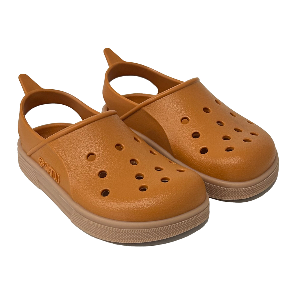 Sabots pour enfants 'Cloggy', coloris caramel - taille 34/35