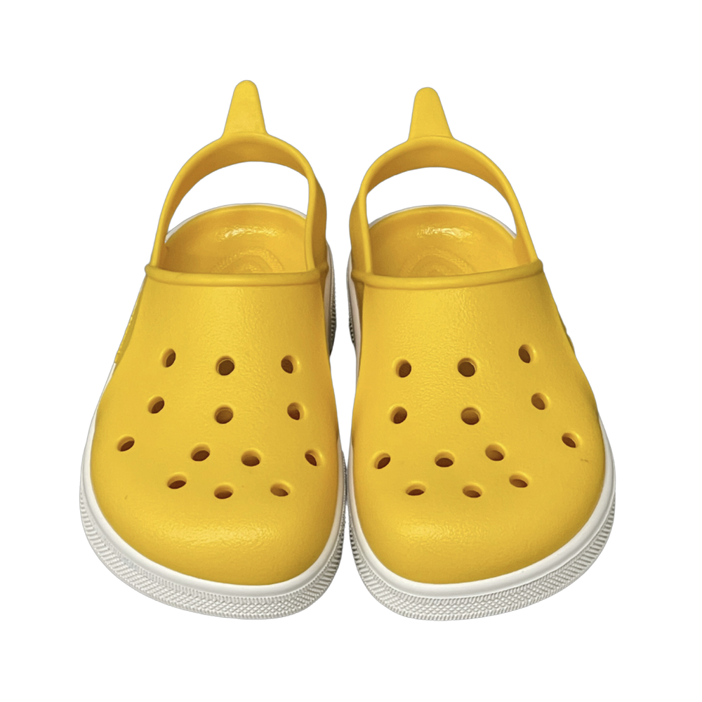 Sabots pour enfants 'Cloggy', coloris jaune - taille 32/33