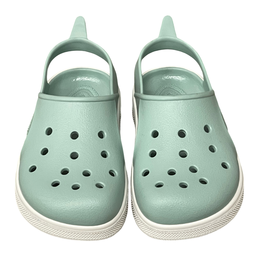 Sabots pour enfants 'Cloggy', coloris vert sauge - taille 32/33