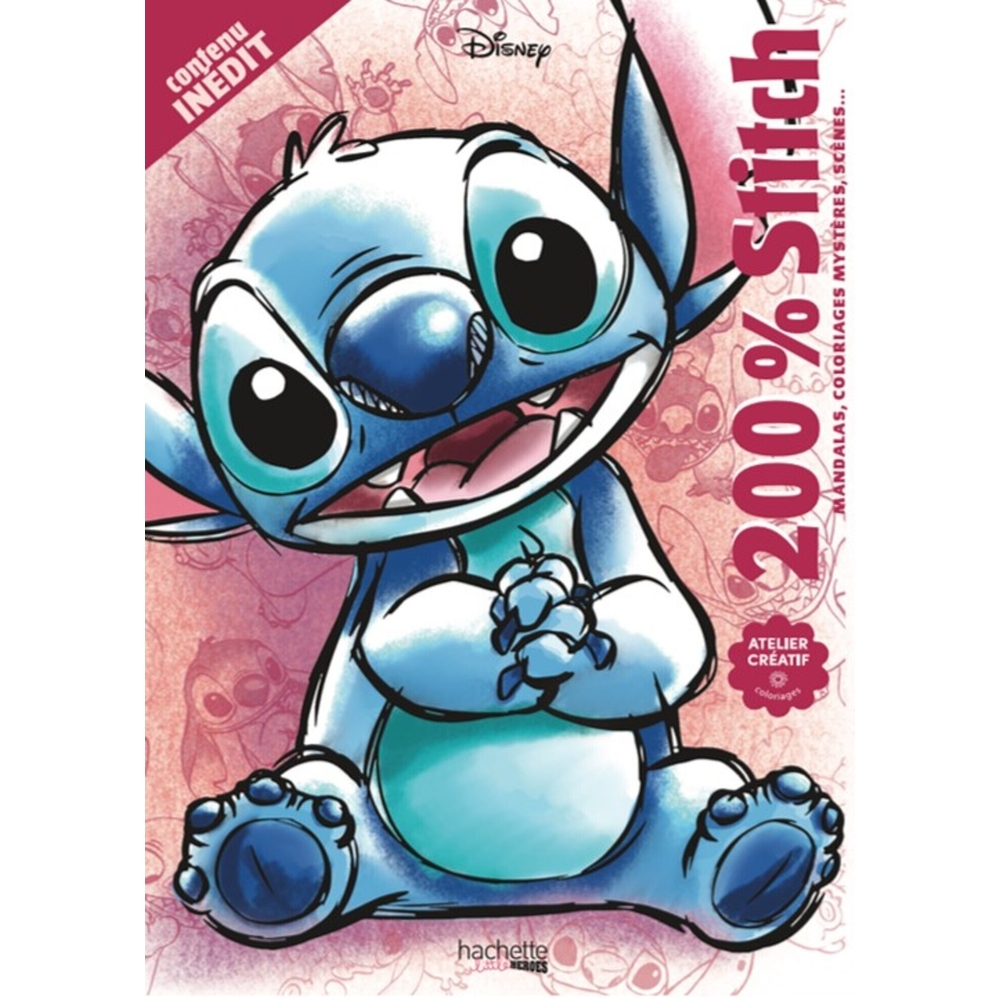 Coloriages '200% Stitch' - 128 pages