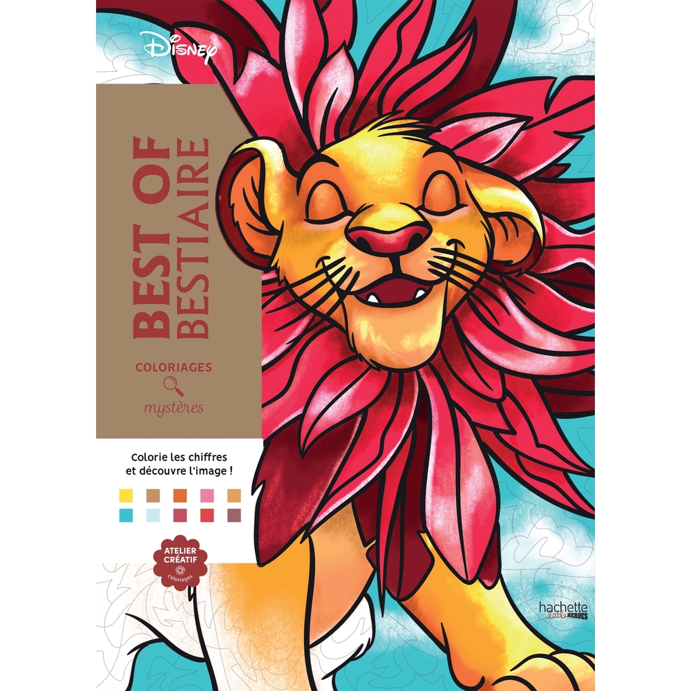 100 coloriages mystères 'Best of Bestiaire'
