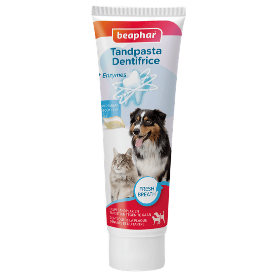 Dentifrice pour chien et chat, goût foie 100 g
