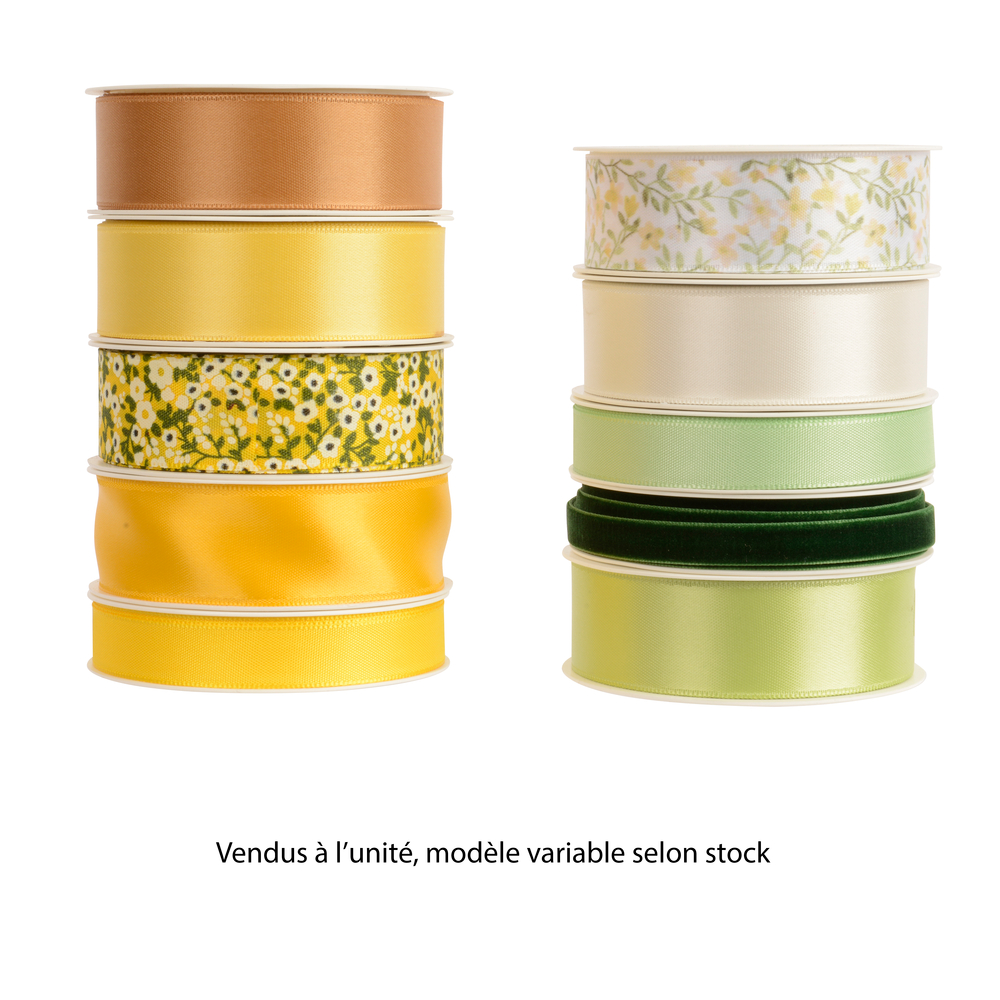 Ruban en polyester, modèles variables - L.400cm