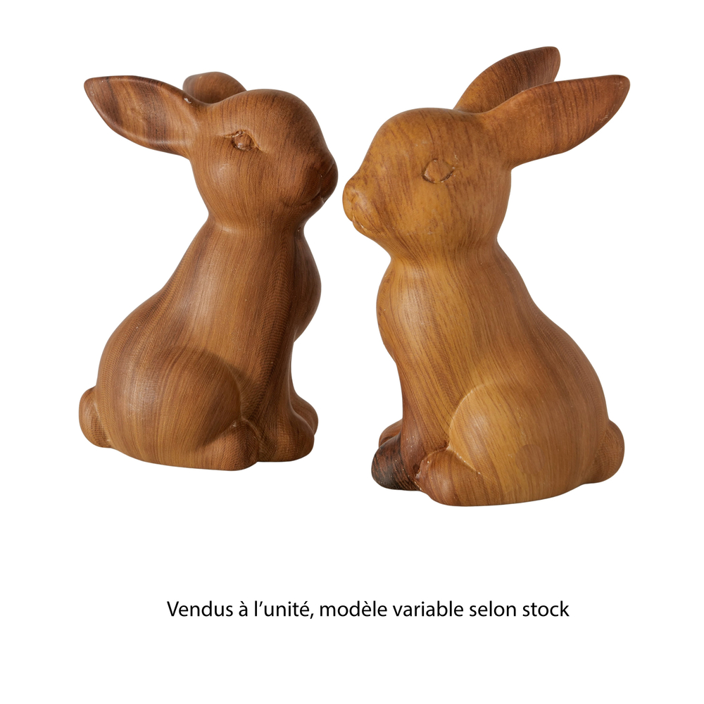 Figurine Wilhelmy, coloris marron - H.9cm