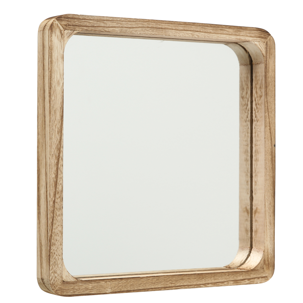 Miroir mural 'Mambo', coloris naturel - L.35cm