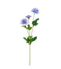 Fleur artificielle - Bleuet bleu L.66cm