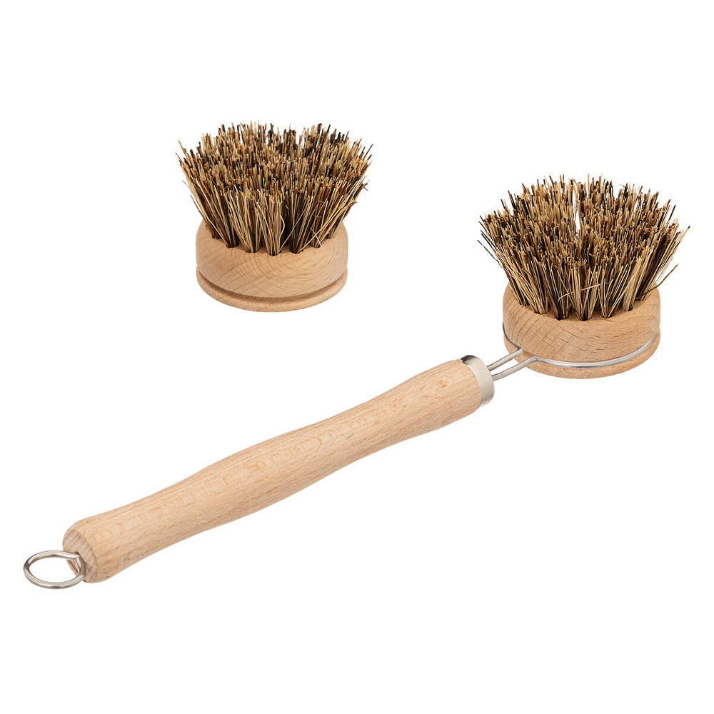 Brosse à vaisselle 'Blackwood' avec une recharge - H.22,3cm