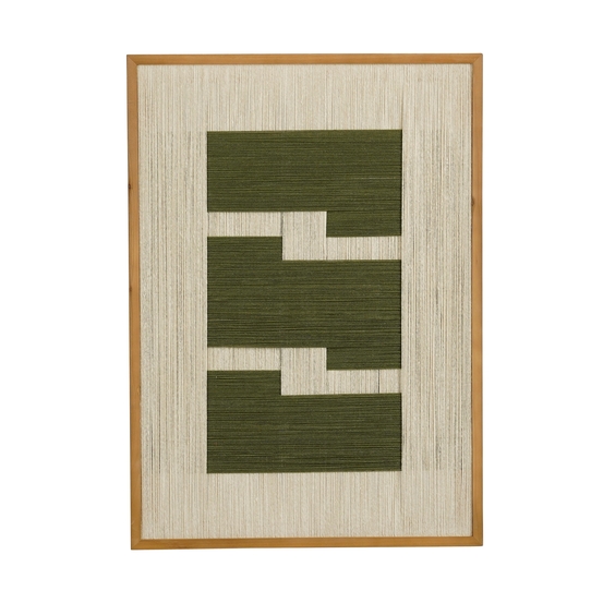 Cadre de décoration, coloris vert - L.7xl.5xH.2,5cm