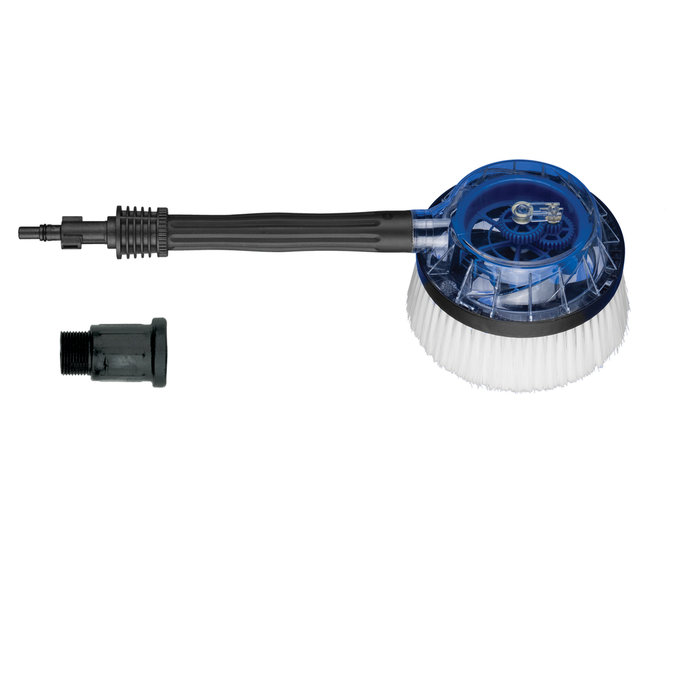 Brosse rotative de surfaces délicates pour nettoyeur haute pression
