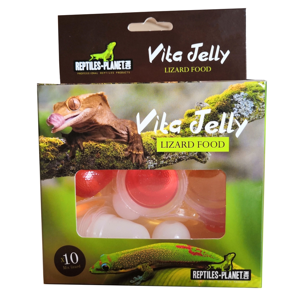 Complément alimentaire pour lézard ''Vita Jelly'' - 10 pcs