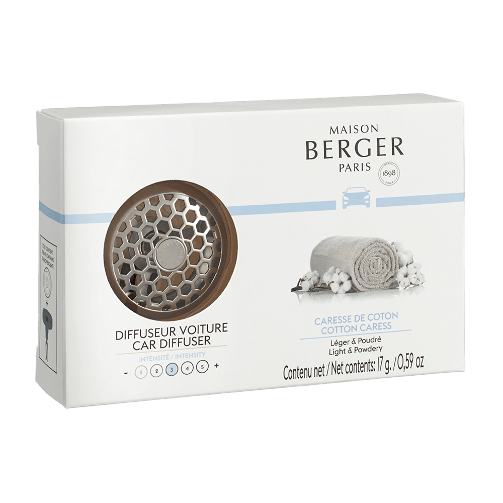 Diffuseur voiture Honey Comb Caresse de Coton