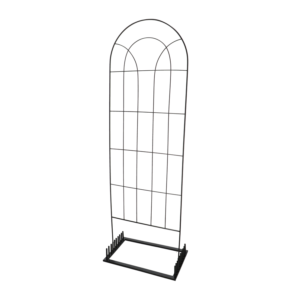 Support plante noir classique L
