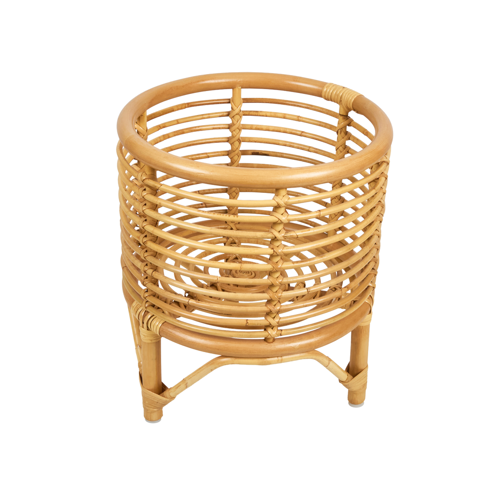 Jardinière M Osia en rotin naturel - D30xH35cm