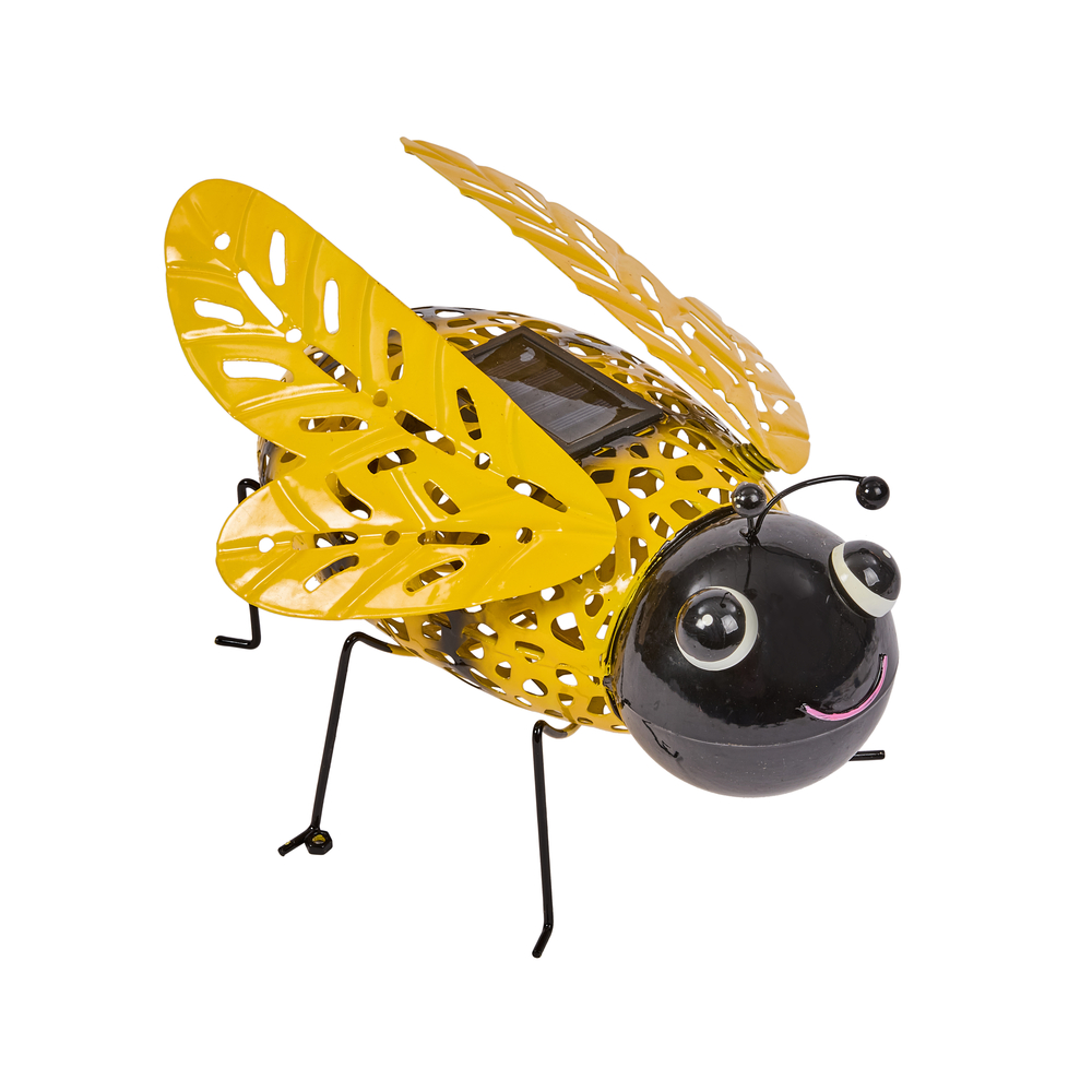 Silhouette solaire Abeille - L23xl26xH16cm