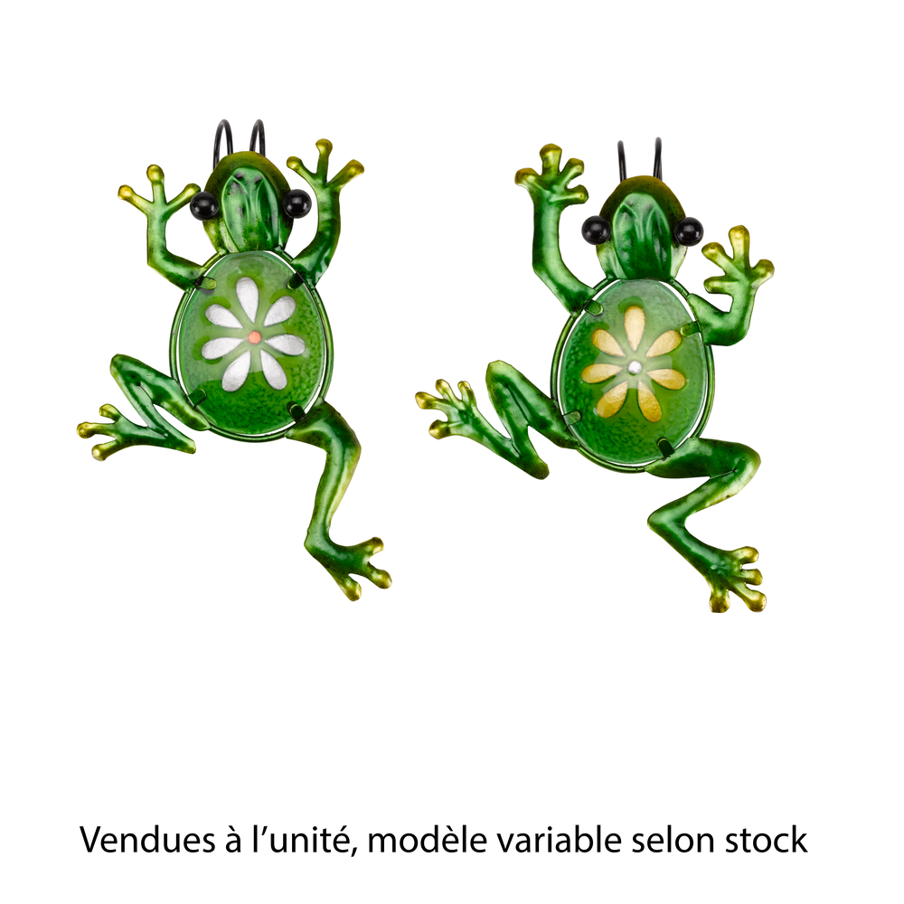 Grenouille, en métal - L17.5xl10.5xH17.5cm