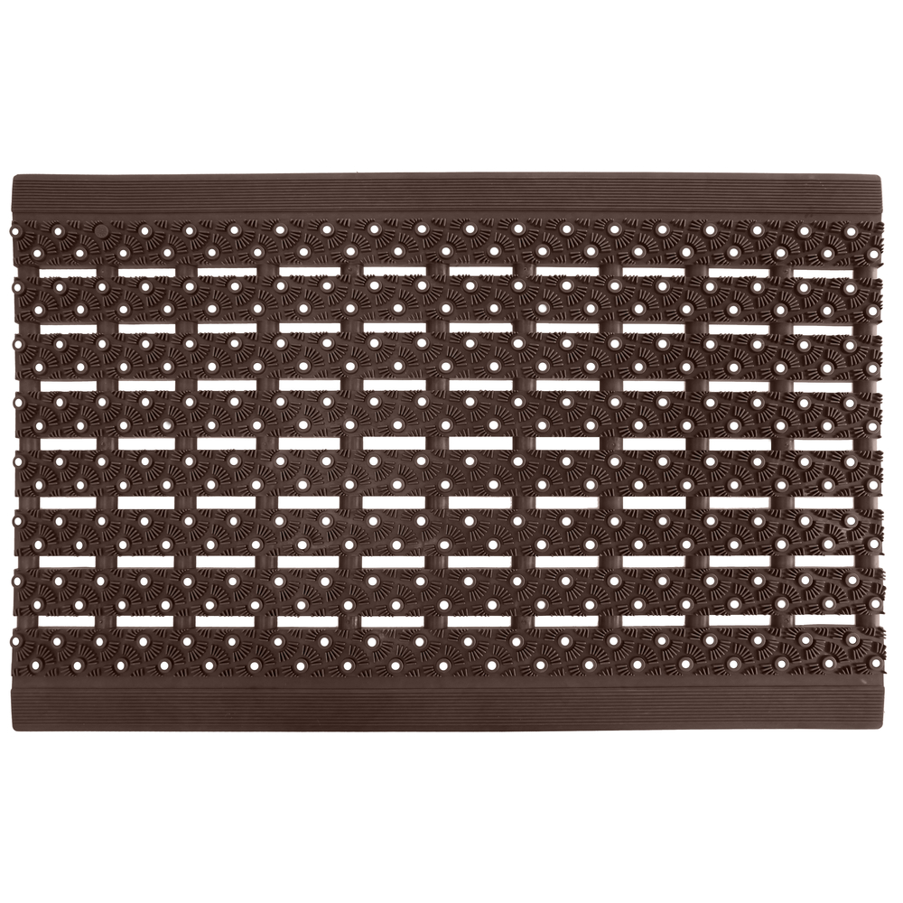 Paillasson 'Durraterra', coloris marron - L.75xl.49cm