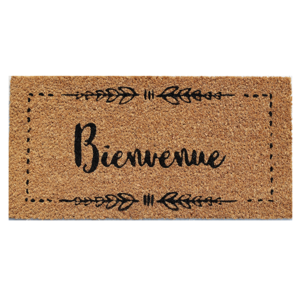 Paillasson 'Poucet élégance', coloris naturel - L.50xl.25cm