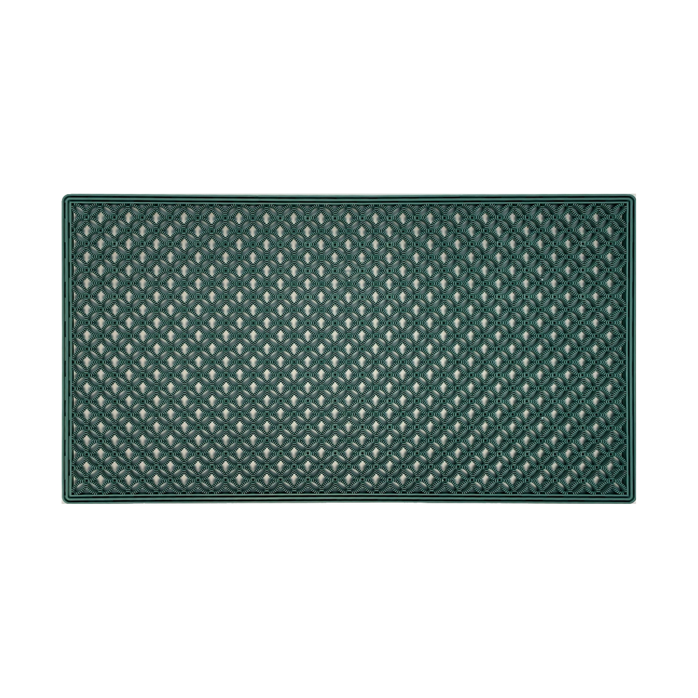Paillasson 'Reverso', coloris vert - L.68xl.39cm