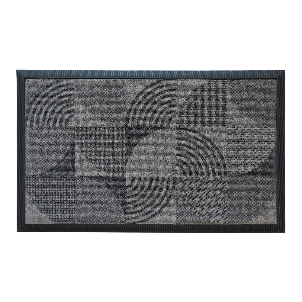 Paillasson 'Gien 3D', coloris gris - L.76xl.46cm