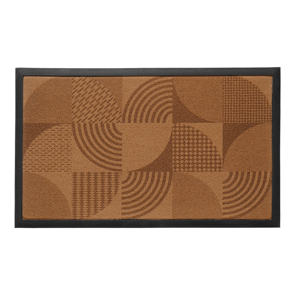 Paillasson 'Gien 3D', coloris jaune mordoré - L.76xl.46cm