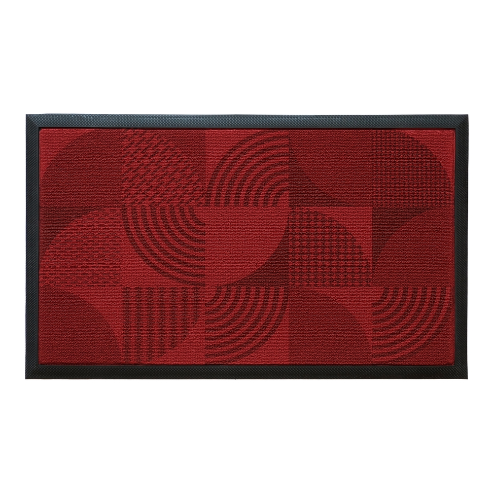Paillasson 'Gien 3D', coloris rouge - L.76xl.46cm