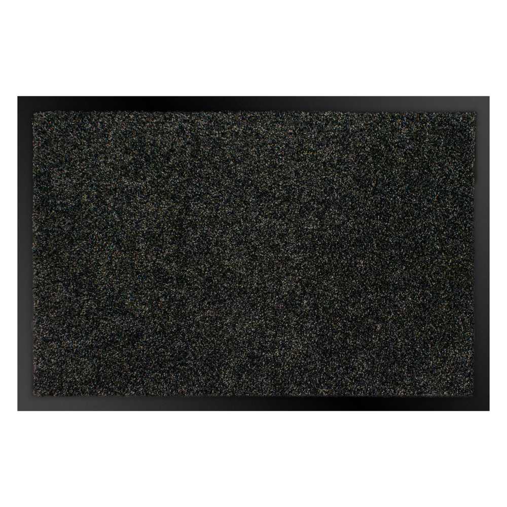 Paillasson d'intérieur 'Guzet', coloris anthracite - L.60xl.40cm