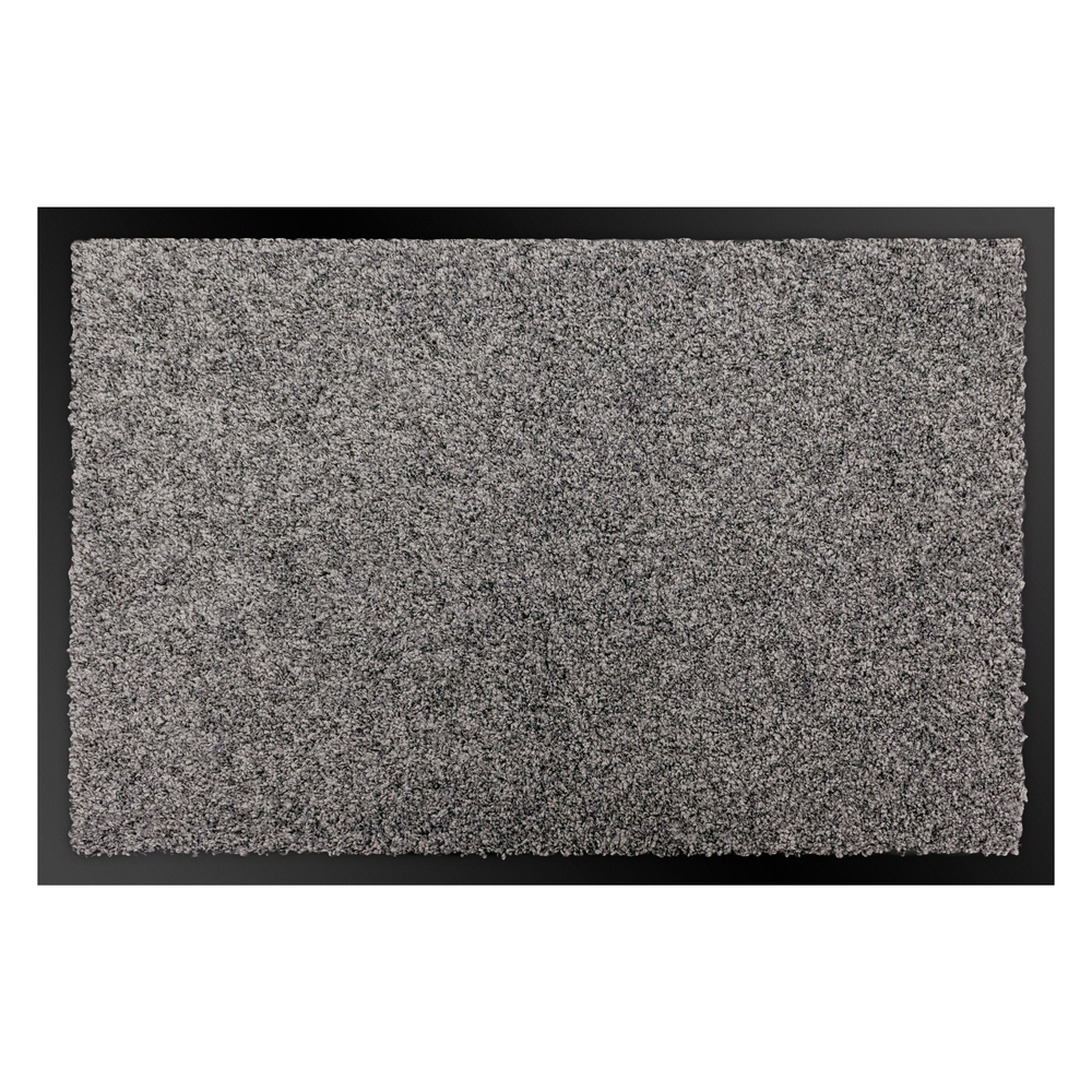 Paillasson d'intérieur 'Guzet', coloris argent - L.80xl.60cm