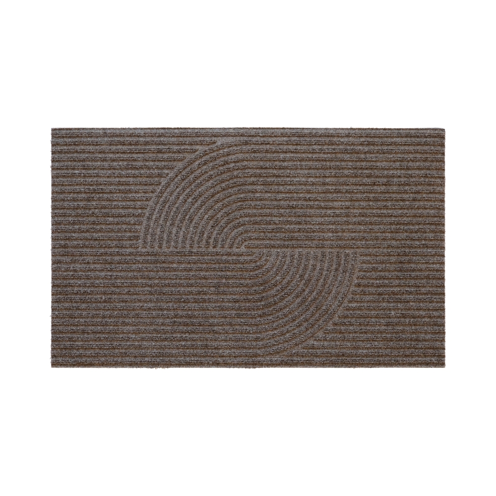 Paillasson d'intérieur 'Tignes circo', coloris beige - L.76xl.46cm