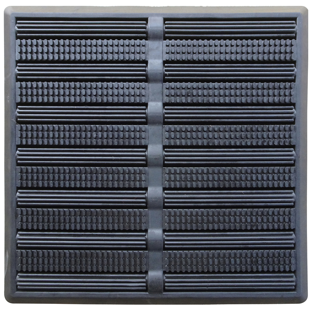 Paillasson 'Grattzone', coloris noir - L.40xl.40cm