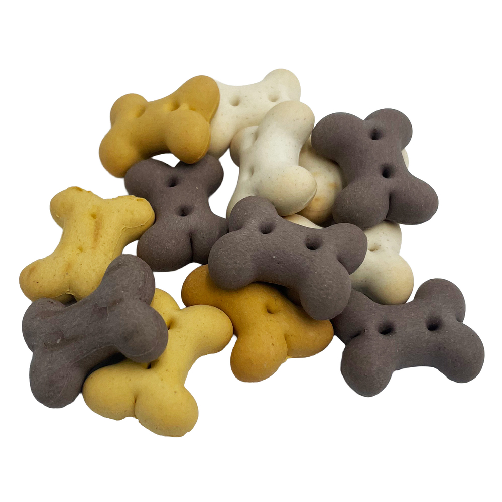 Friandise pour chiot, biscuits en forme d'os 400g