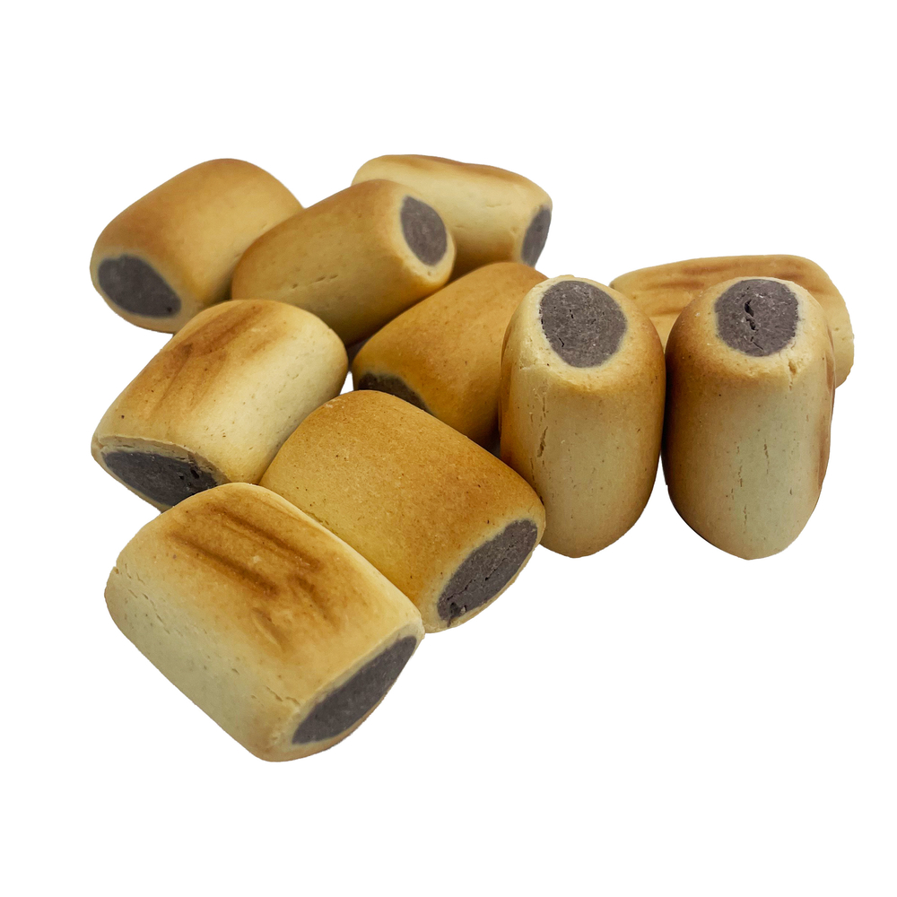 Friandise pour chien, biscuits fourrés au bœuf 500g