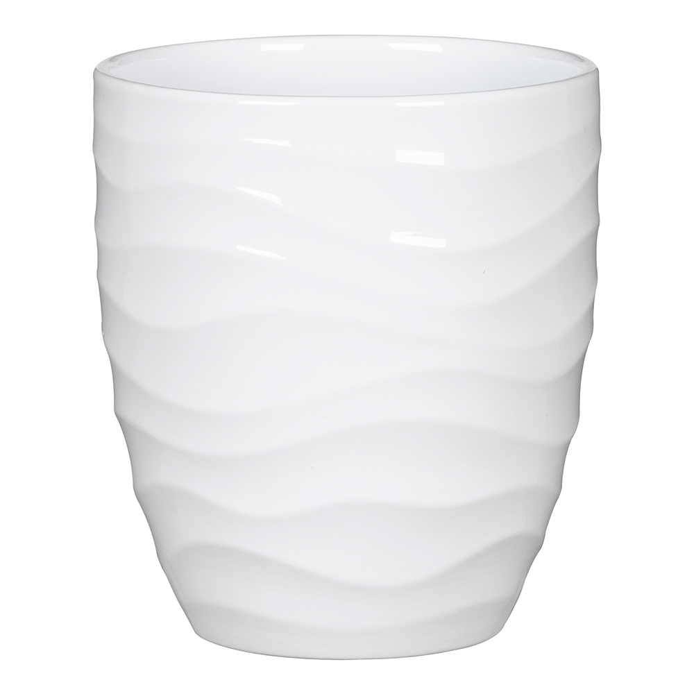 Vase Orchidée 689 Alaska blanc H.15cm