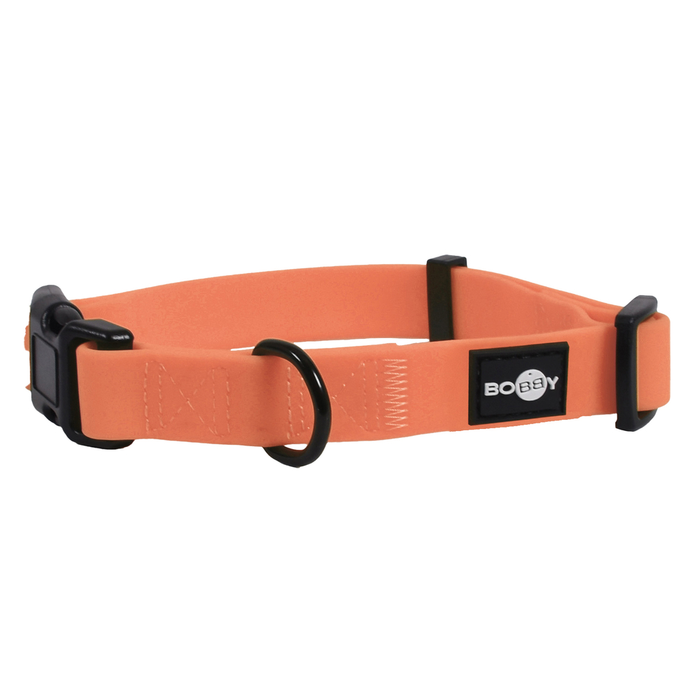 Collier pour chien 'Popy', coloris orange - taille L