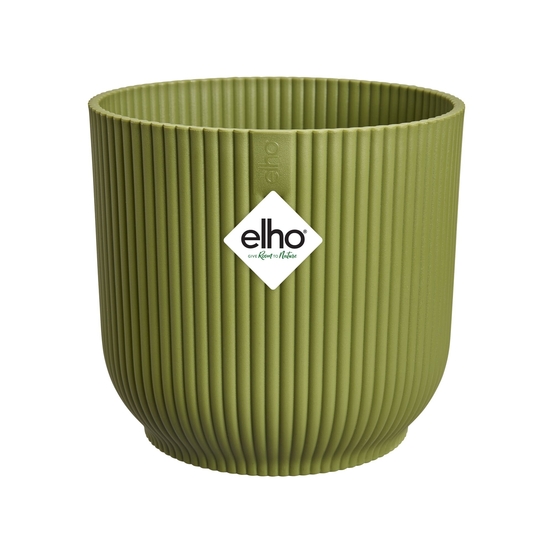 Cache-pot Vibes Fold, coloris vert fougère - D.14cm