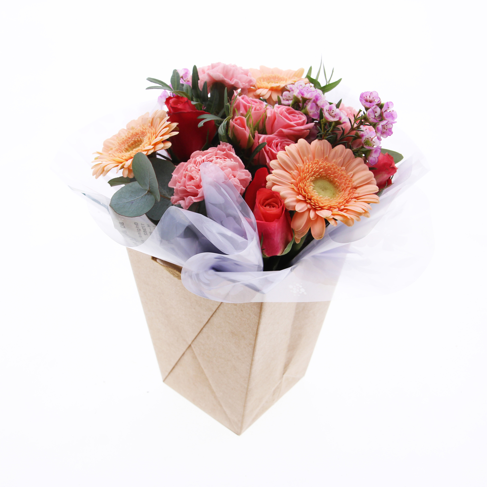 Bouquet de fleurs 'Bulle' 16 tiges