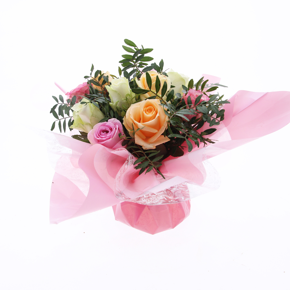 Bouquet de fleurs 'Bulle' 12 tiges
