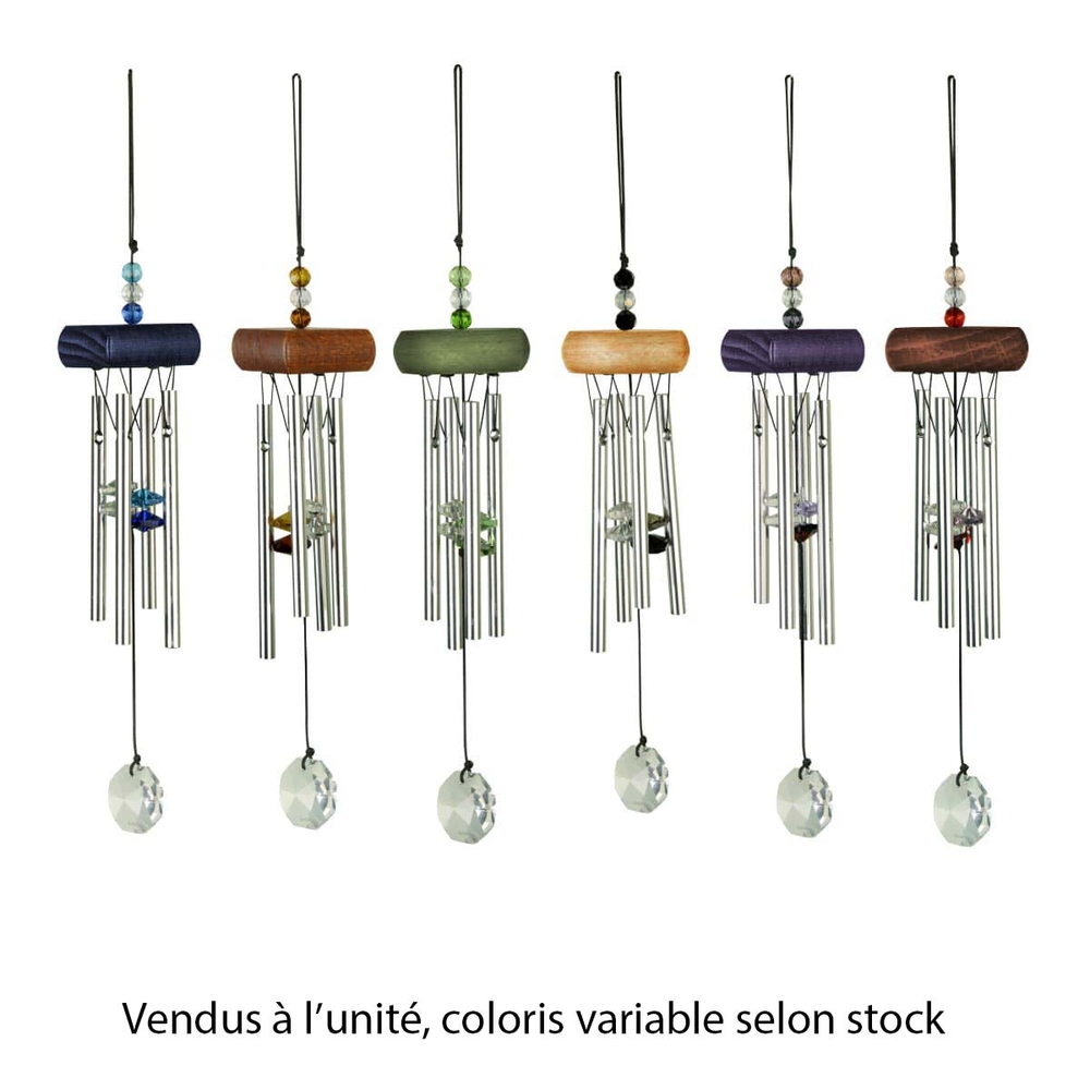 Carillon Diamants en aluminium, coloris variable