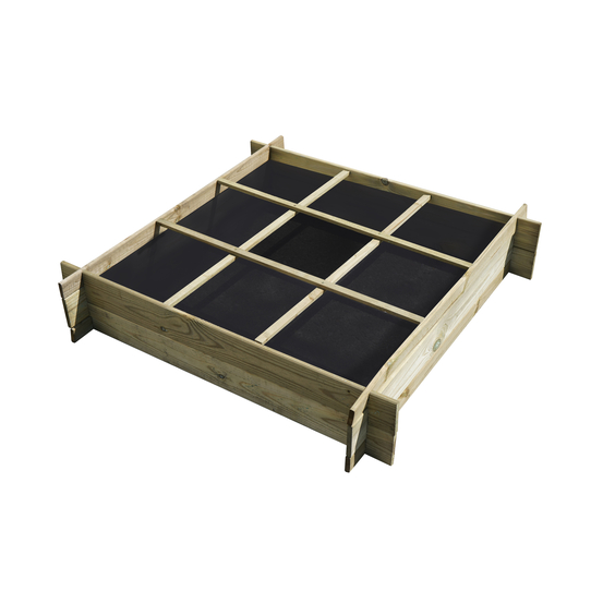 Carré potager Cardon XS - L.90xl.90xH.18cm