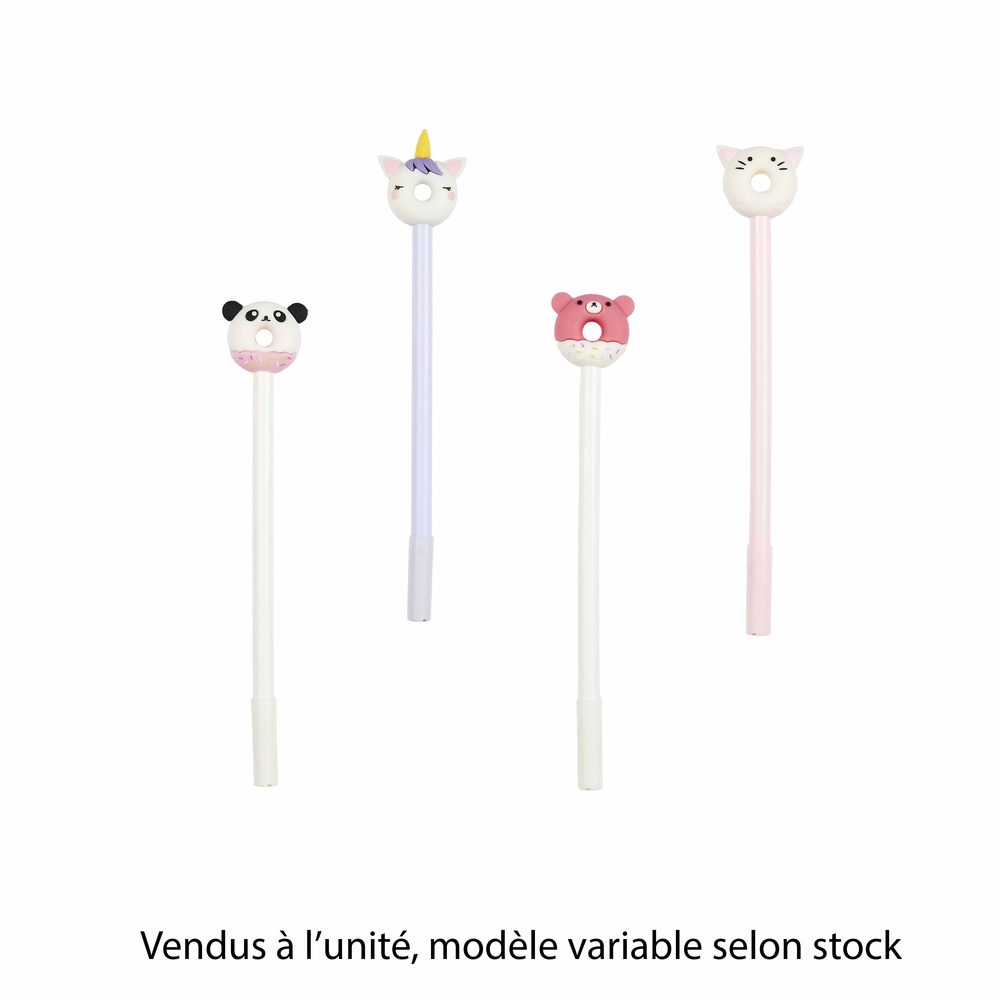 Stylo animal 'Funny kawaii', modèles variables