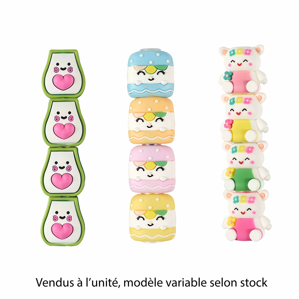 3 mini surligneurs 'Funny kawaii', modèles variables