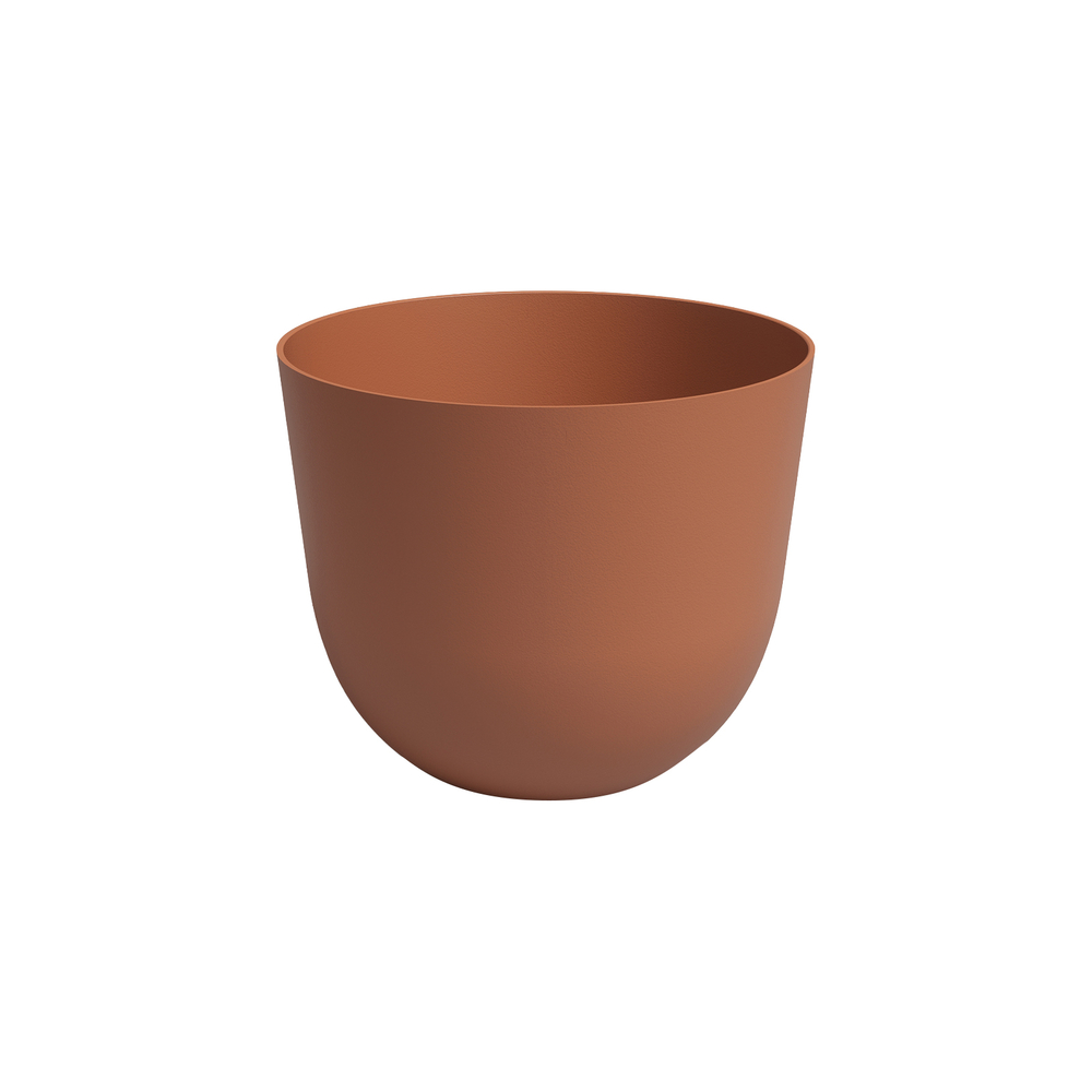 Pot Silea naturel, coloris marron terre cuite - D.40cm